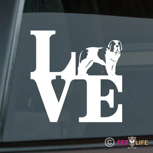 Saint Bernard Park Lover Sticker 1