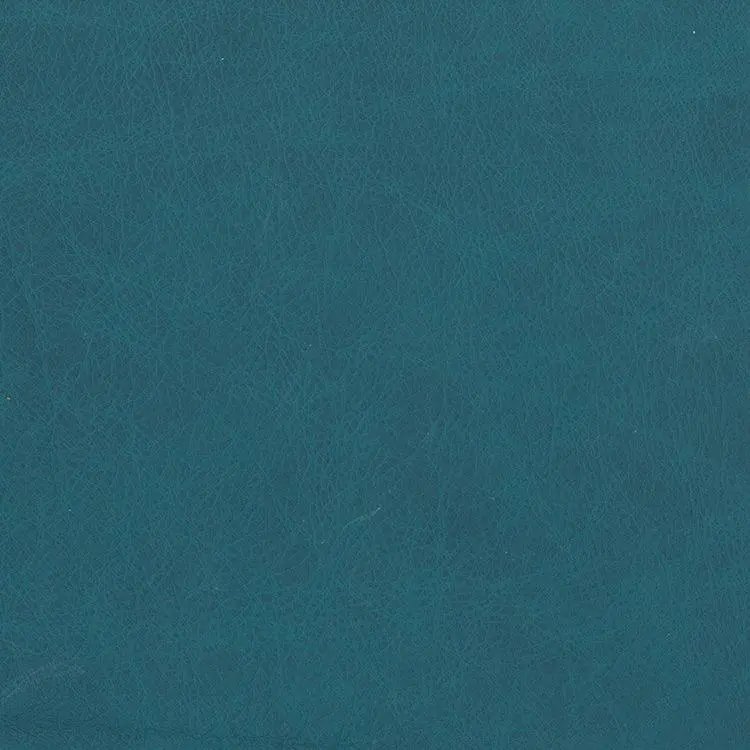 Saloon Collection Turquoise Aniline Leather Sample 1
