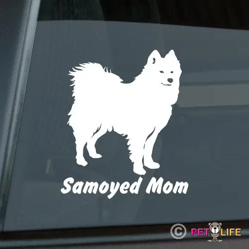 Samoyed Mom Decal 1