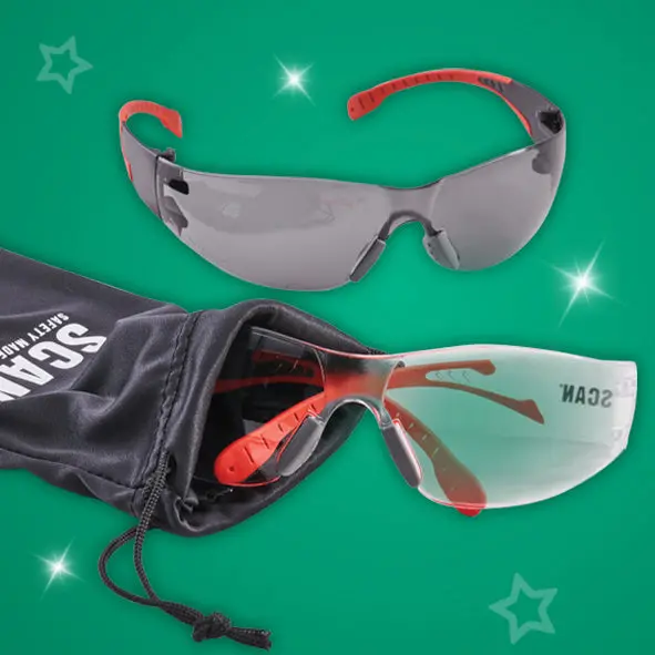 Scan Flexi Specs Safety Glasses – Twin Pack 1