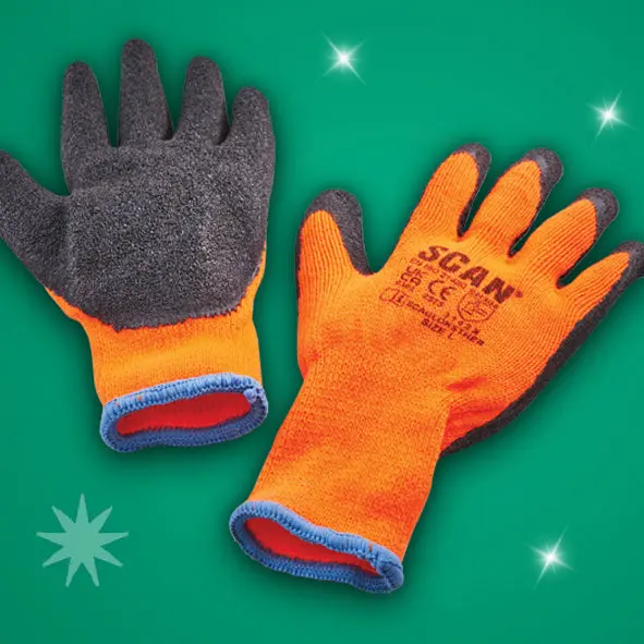 Scan Thermal Latex Protective Gloves For Cold Environments 1