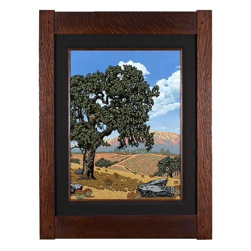 Sentinel Oak California Valley Giclée Print 1