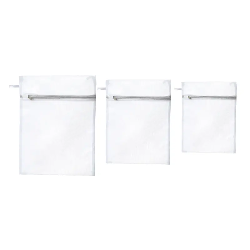 Set Of 3 Heavy-Duty Mesh Laundry Bags – Multi-Size Bundle 1