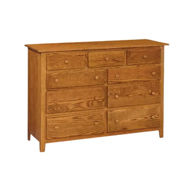 Shaker-Style 9-Drawer Dresser 1