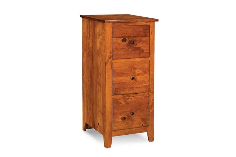 Shenandoah Wood File Cabinet With Traditional Detailing