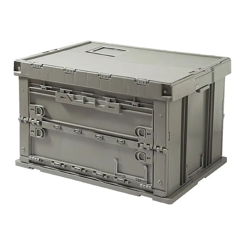Shimoyama Large Fold-Flat Storage Box – Heavy-Duty Collapsible Container 1