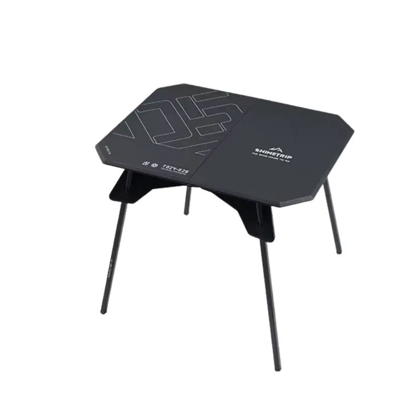 Shinetrip St-05 Dual-Use Ultra-Light Folding Table – Black 1