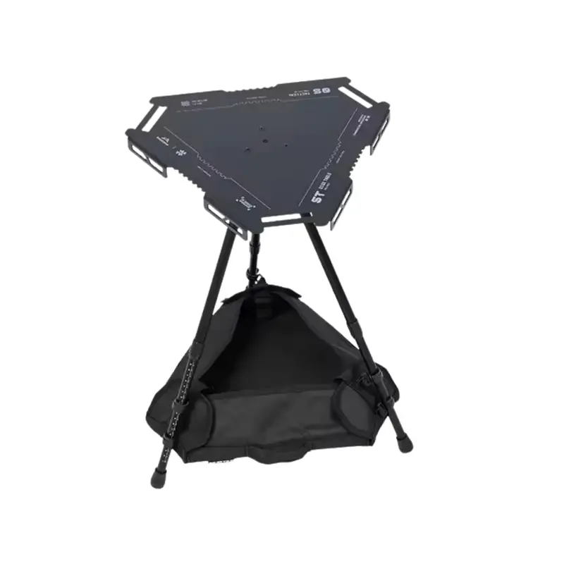 Shinetrip St-05 Hexagon Tactical Side Table – Black 1