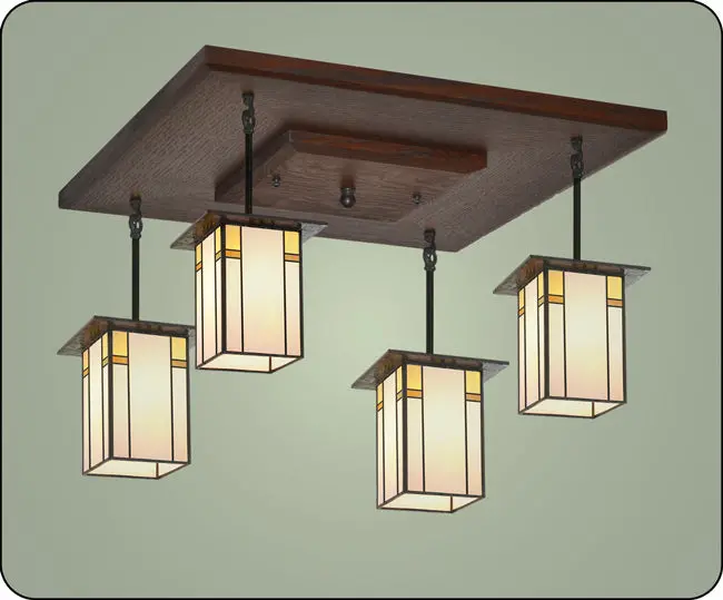 Simplified Craftsman Pendant #170 1