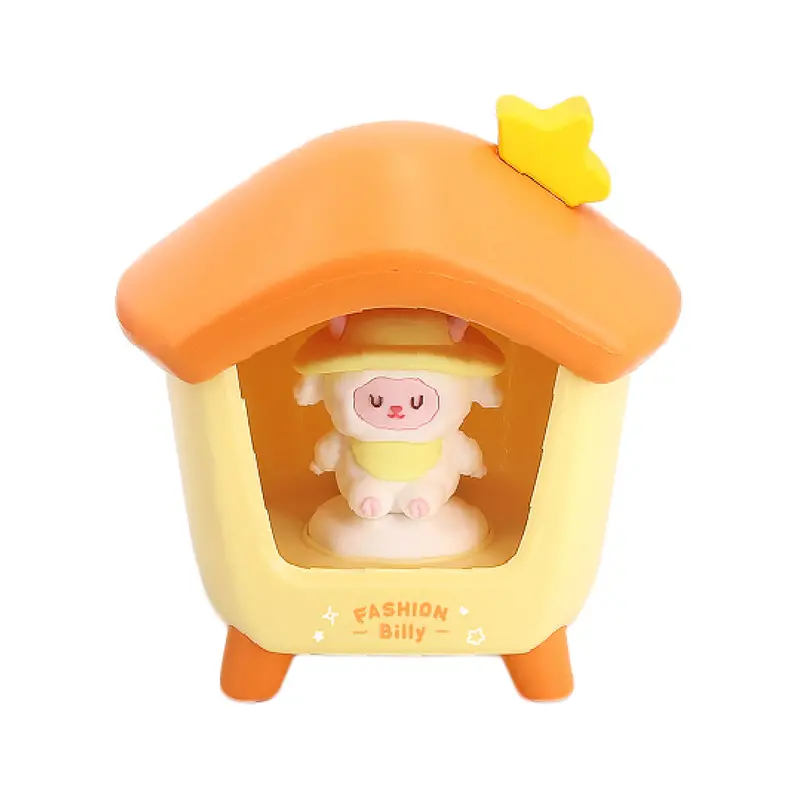Sleeping Sheep Led Night Light – Hat-Shaped Ambient Lamp 1