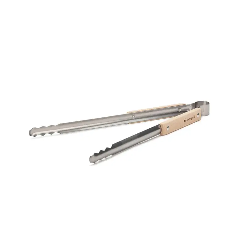 Snow Peak Forged Steel Fire Tongs – Heat-Resistant Campfire Tool 1