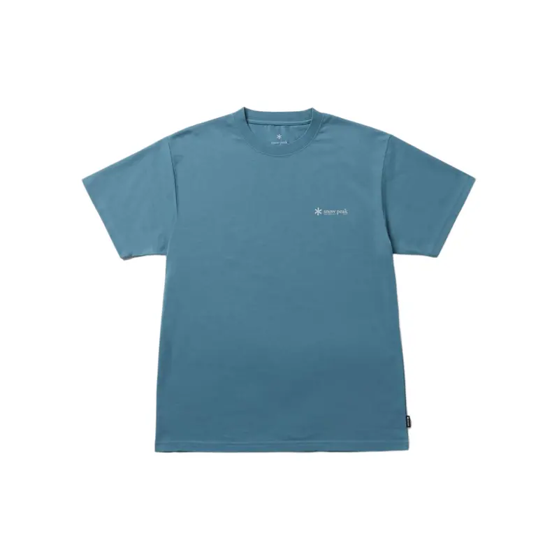 Snow Peak Minimalist Logo Cotton T-Shirt 5