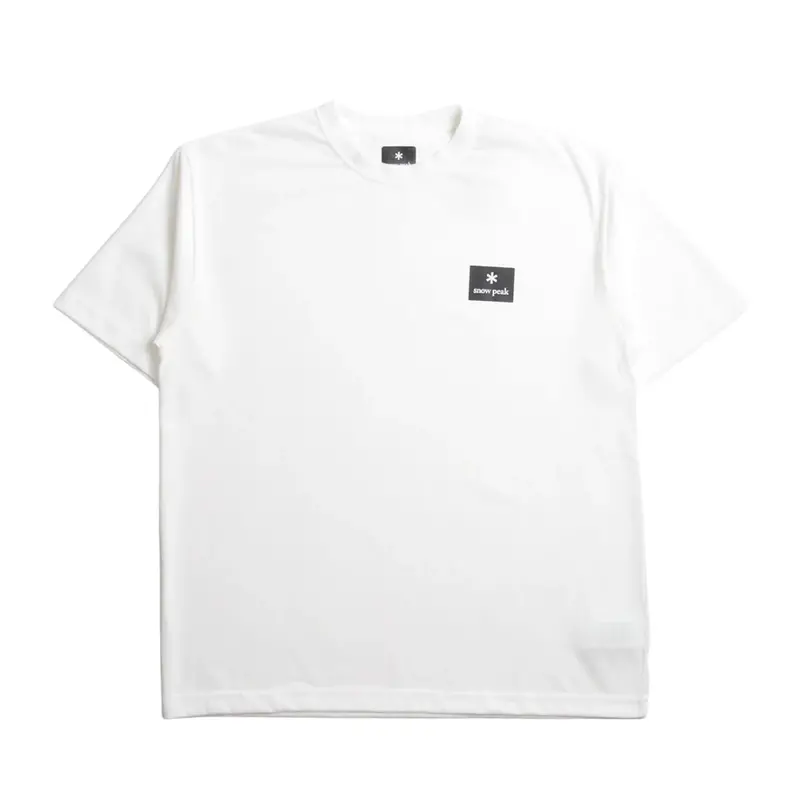 Snow Peak New Standard T-Shirt – Square Logo Style 1