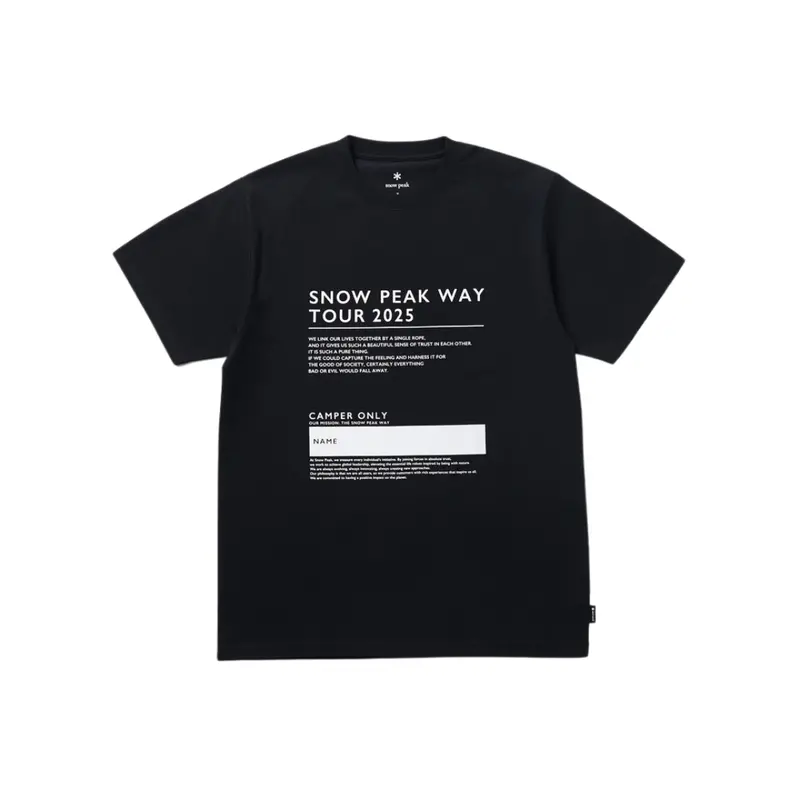 Snow Peak Spw Tour 2025 Limited-Edition T-Shirt 13