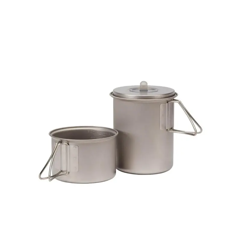 Snow Peak Ti-Mini Solo Combo 2.0 – Integrated Stove & Pot Kit 1