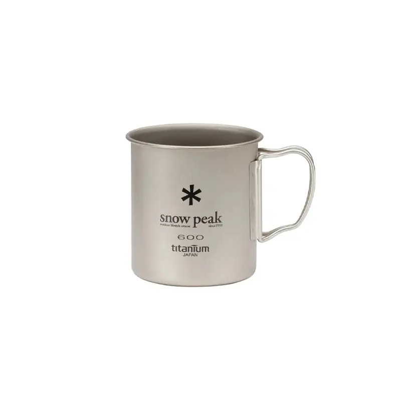 Snow Peak Titanium Single-Wall Travel Cup 1