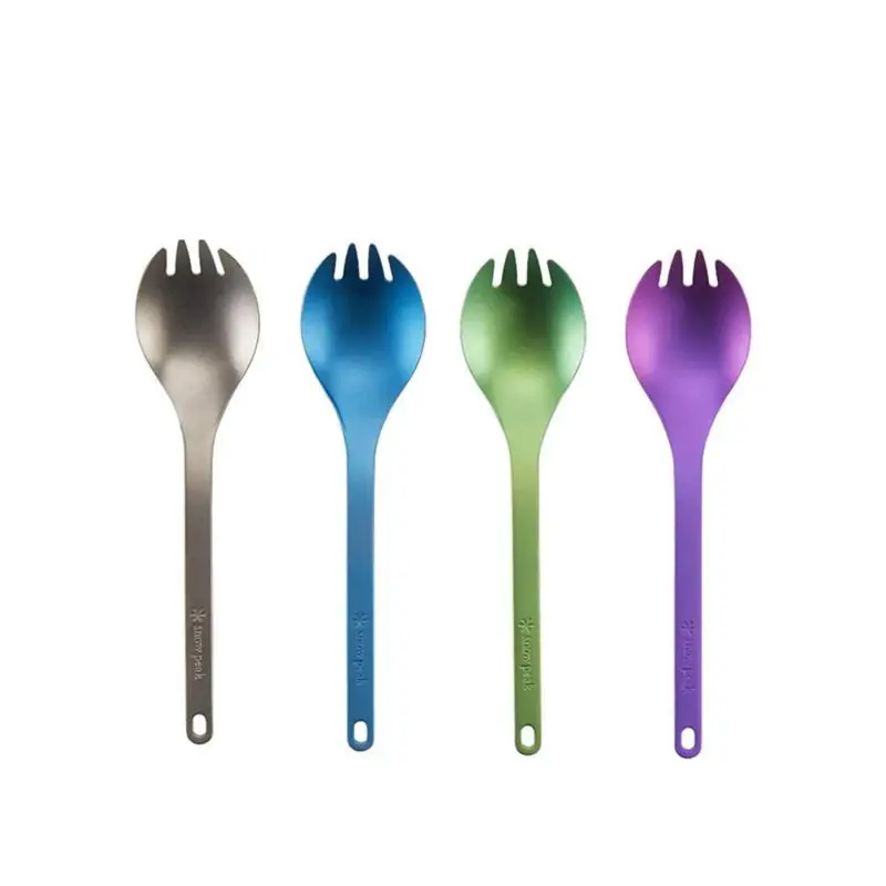 Snow Peak Titanium Spork – Lightweight Outdoor Utensil 1