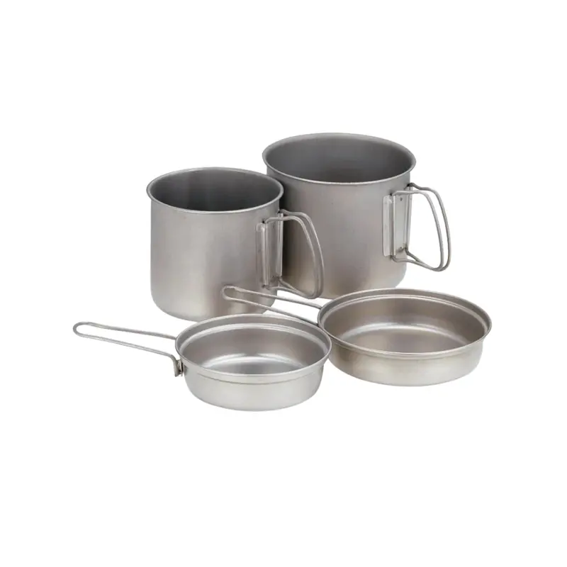 Snow Peak Titanium Trek Combo – Compact Backpacking Set 1