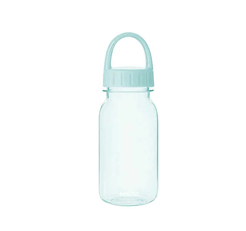 Solid-Color Handle Bottle – 440Ml, Fresh Matte Green Finish 1