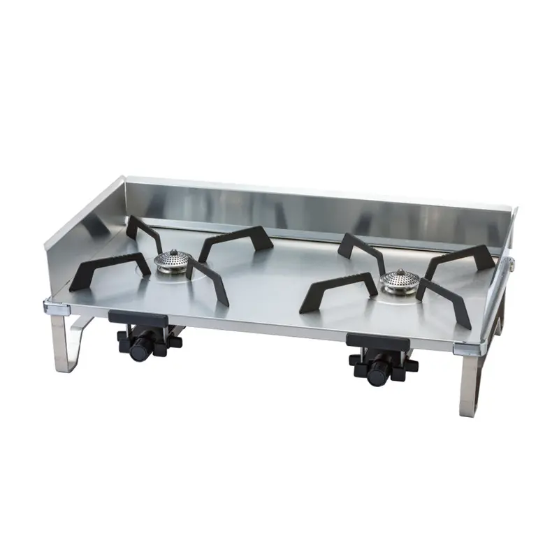 Soto Dual-Burner Gas Regulator With Integrated Grid Table 1