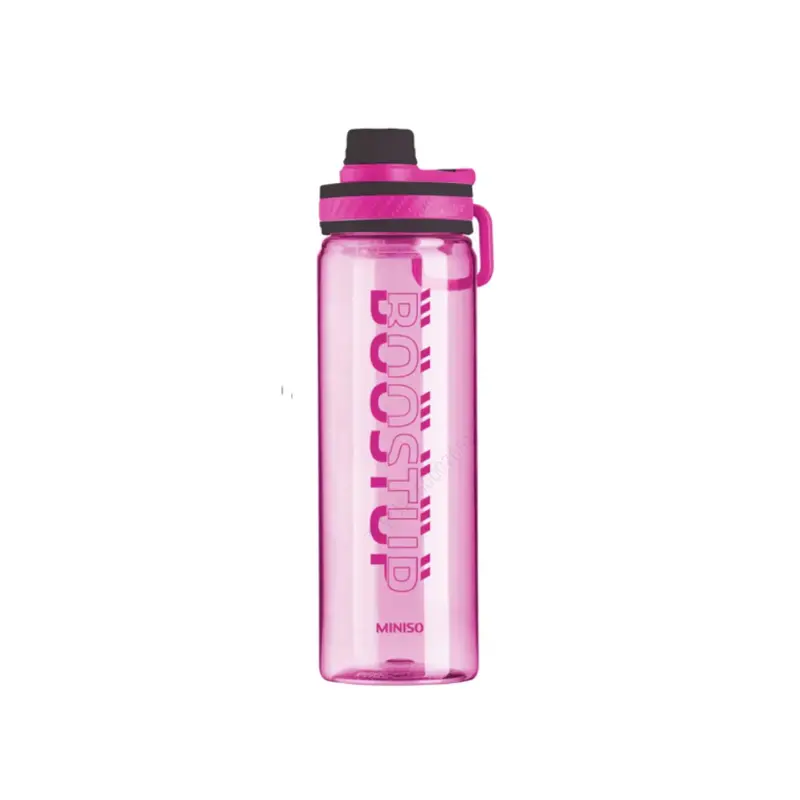 Sports Tritan Water Bottle With Carry Handle – 750Ml, Rose Red 1