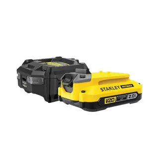 Stanley Fatmax V20 18V Compact Starter Kit – 1 X 2.0Ah Battery 1