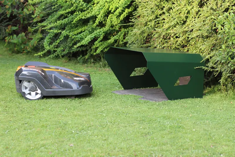 Steel Robotic Lawn Mower Storage Shelter 1