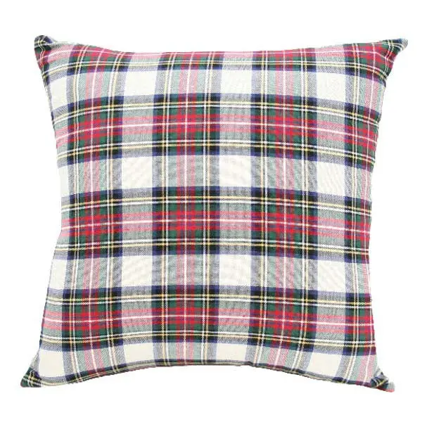 Stewart Plaid Tartan Accent Pillow 1