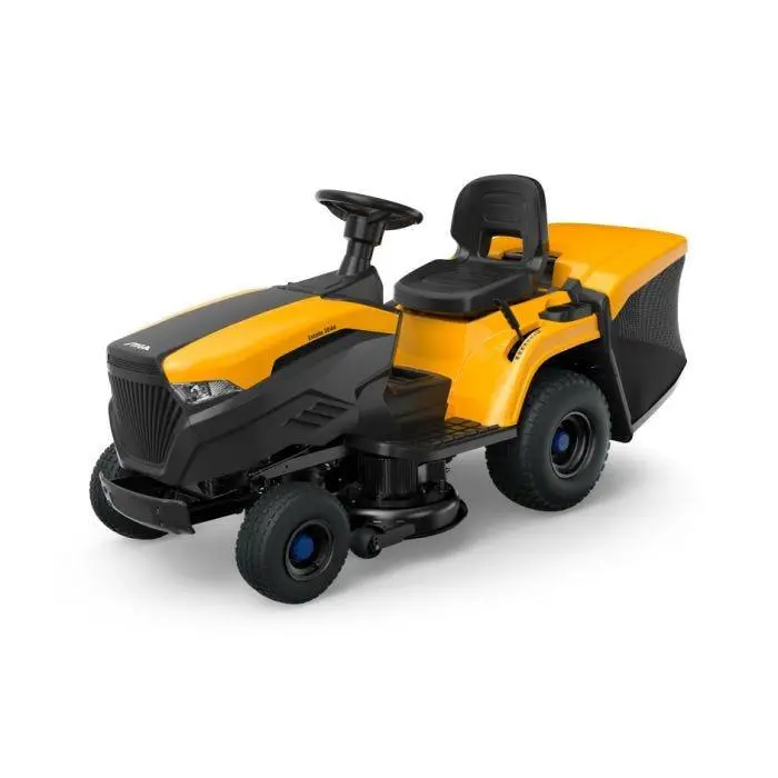 Stiga Estate 384E Battery-Powered Ride-On Lawn Mower 1