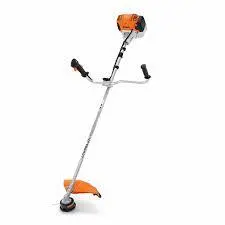 Stihl Fs111 Brushcutter Equipped With Bike Handle For Enhanced Control 1