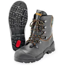 Stihl Function Leather Chainsaw Safety Boots – Class 2 Protection 1