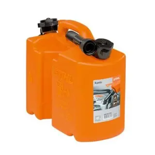 Stihl Professional Orange Combi Fuel Can – Dual-Chamber Design For Petrol & Oil 1