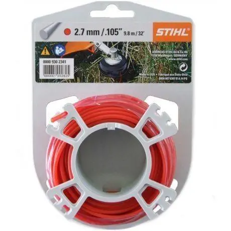 Stihl Round & Low-Noise Trimmer Line – 2.7Mm × 68M (Part No. 0000 930 2423) 1