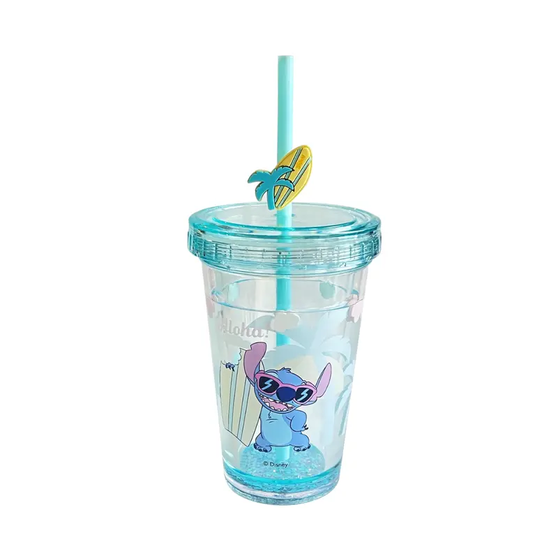 Stitch Plastic Tumbler – 320Ml Lilo & Stitch Drinkware 1