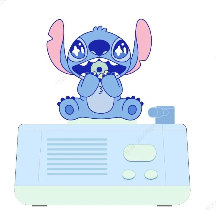 Stitch-Themed Wireless Bluetooth Speaker – Disney Dinner Party Series (Model M05) 1