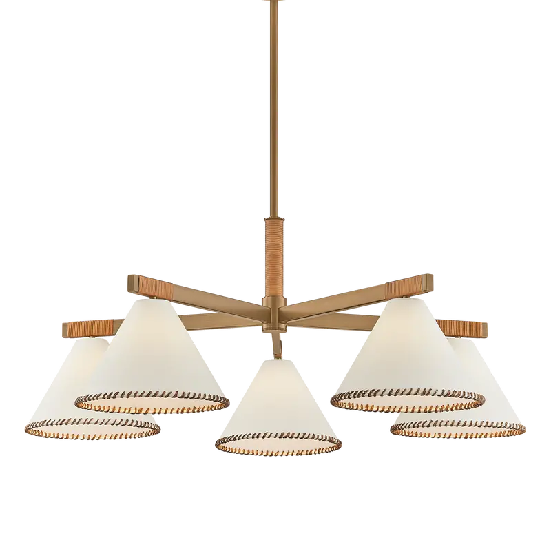 Stoney Organic-Form Chandelier With Hand-Forged Metal 1
