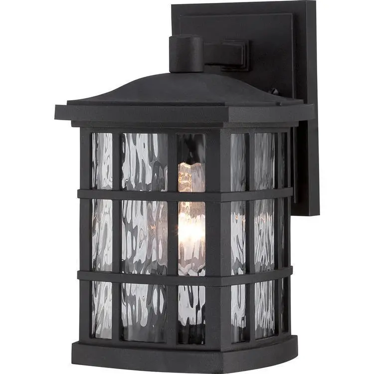 Stonington Matte Black Exterior Sconce 1