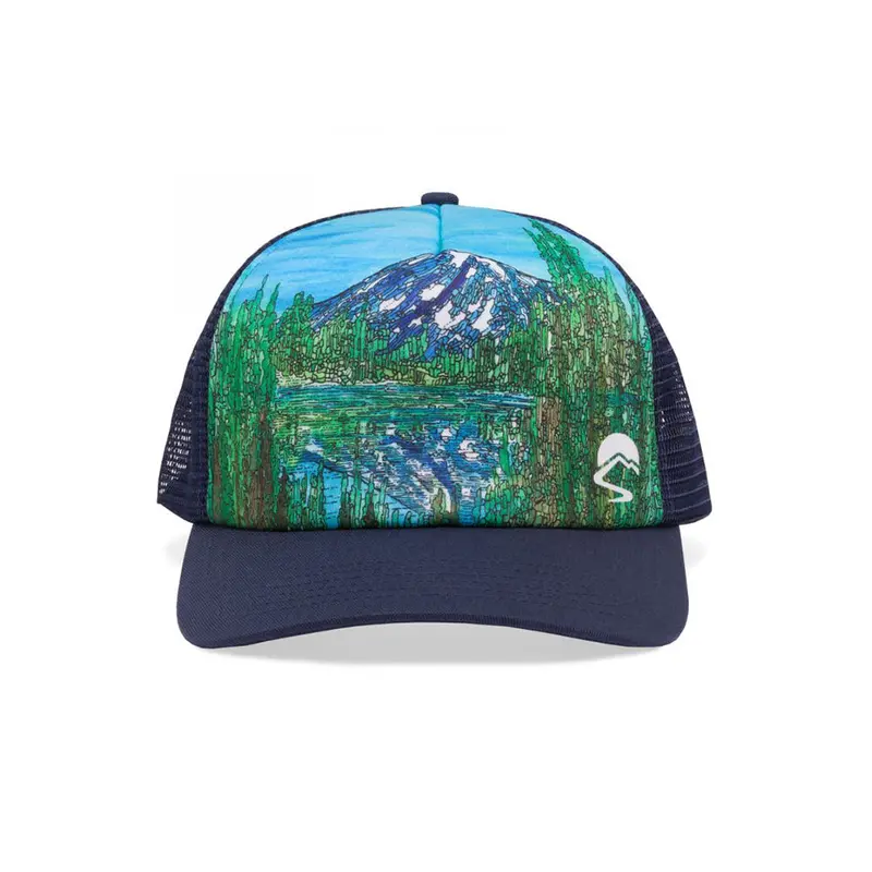 Sunday Afternoon Artist Series Trucker Cap – Alpine Reflection Design 1