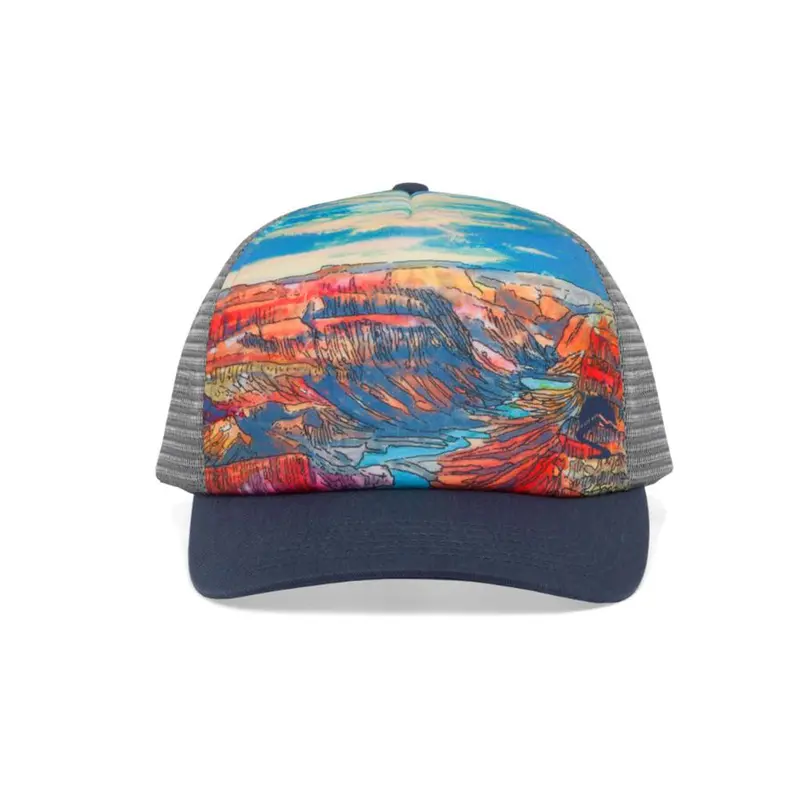 Sunday Afternoon Artist Series Trucker Cap – Grand Canyon Print 1