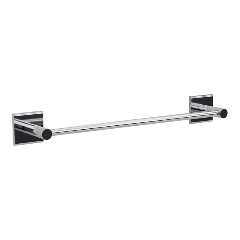 Tbar18 R5 Contemporary Towel Bar In Polished Stainless Steel 1
