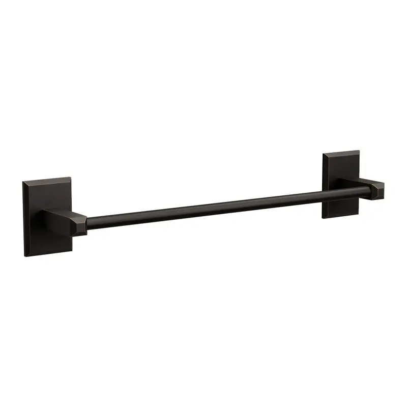 Tbar24 R2 Craftsman Towel Bar In Tuscan Bronze 1