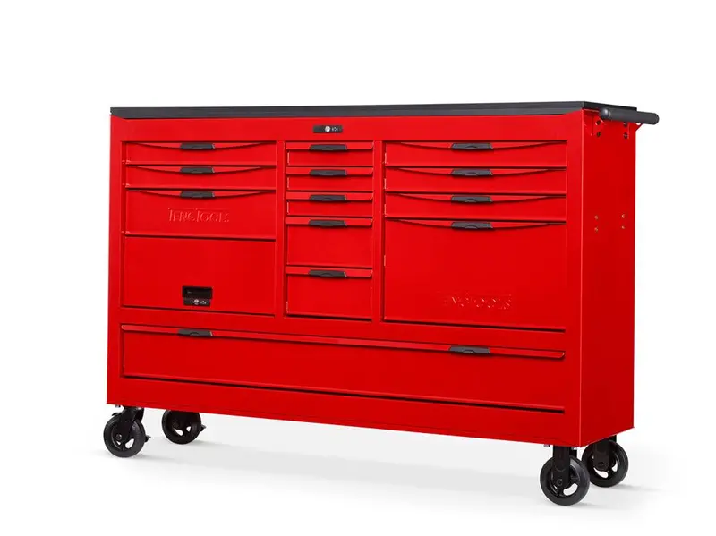 Teng Tcw814N Rolling Tool Cabinet – 67-Inch, 13-Drawer, Single-Door Design 1