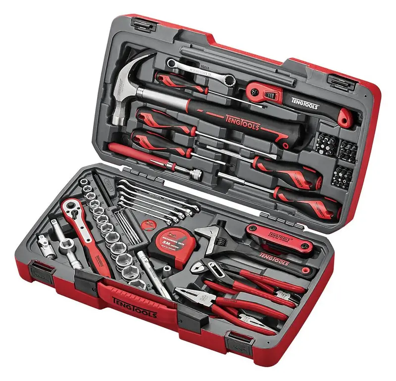 Teng Tm080 Mecca Pro 80-Piece 3/8" Drive Socket & Tool Set 1