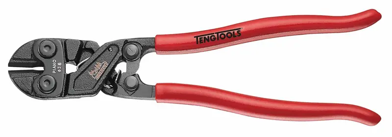 Teng Tools Bc408 8" Vinyl-Coated Heavy-Duty Cable Cutters – Insulated Handles, High-Carbon Steel Blades 1