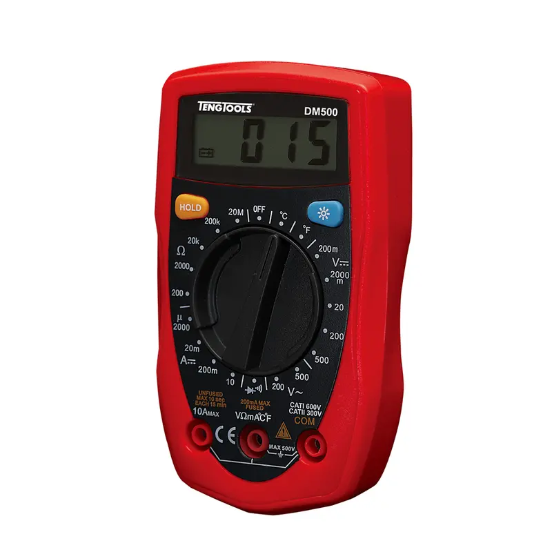 Teng Tools Digital Multimeter – Auto-Ranging, True Rms, Cat Iii 600V Safety Rating 1