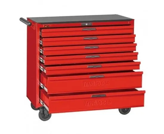 Teng Tools Tcw207N 7-Drawer Rolling Tool Cabinet – 37 Inch (Cabinet Only) 1