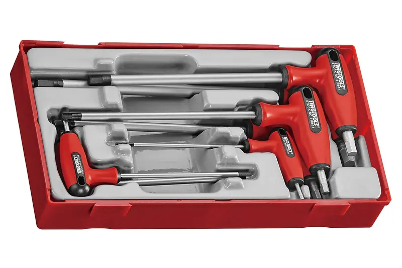 Teng Tools Tthex7S — 7-Piece T-Handle Hex Key Set (2.5–8Mm) 1
