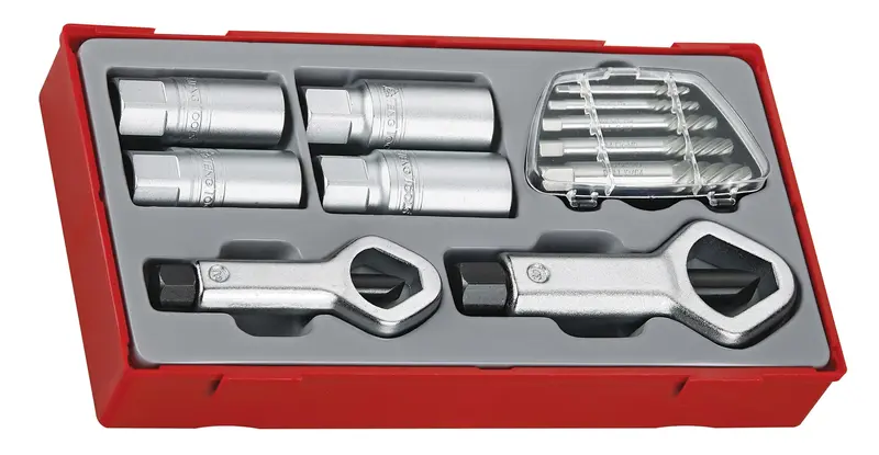 Tengtools 11-Piece Broken Bolt Extractor Kit (Ttsn11) 1