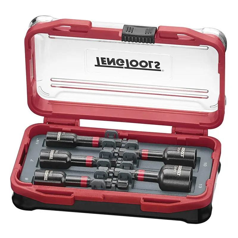 Tengtools Impact Nut Setter Kit – 5-Piece Heavy-Duty Set For Fastening 1