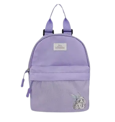 The Little Mermaid Crossbody Backpack – Compact Light Purple Disney Design 1